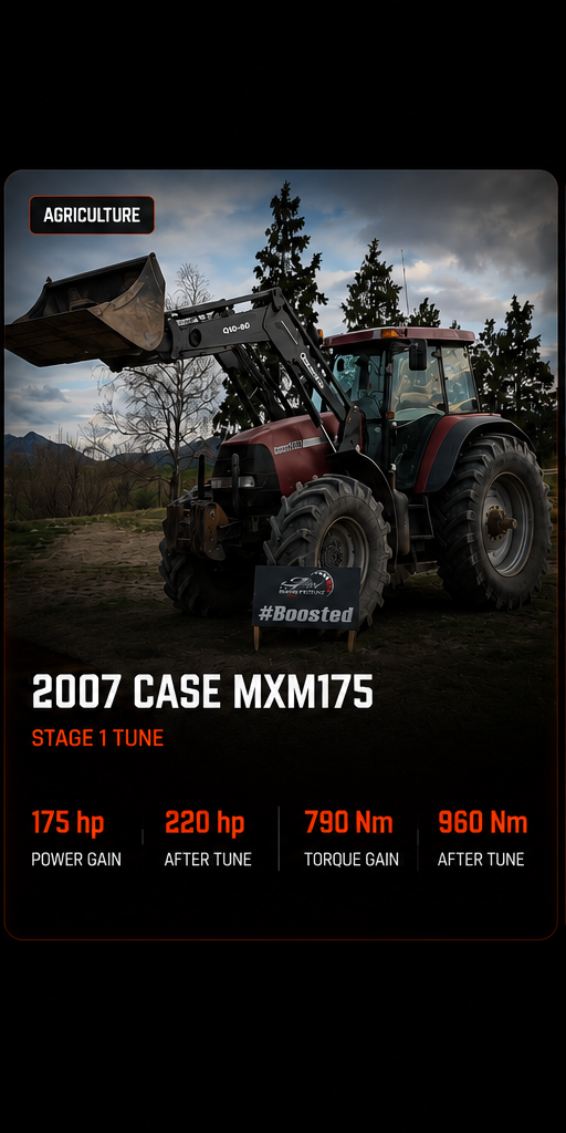 Case MXM175 Tractor ECU Tune