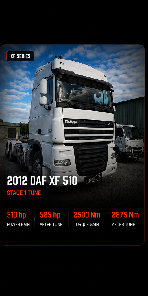 DAF XF 510 Truck ECU Tune